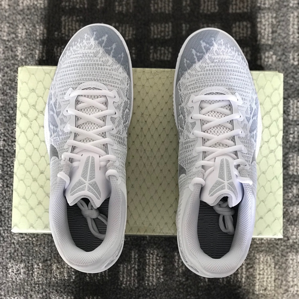 NEW Nike Kobe Mamba Rage White Basketball Elite XI - Picture 5 of 8